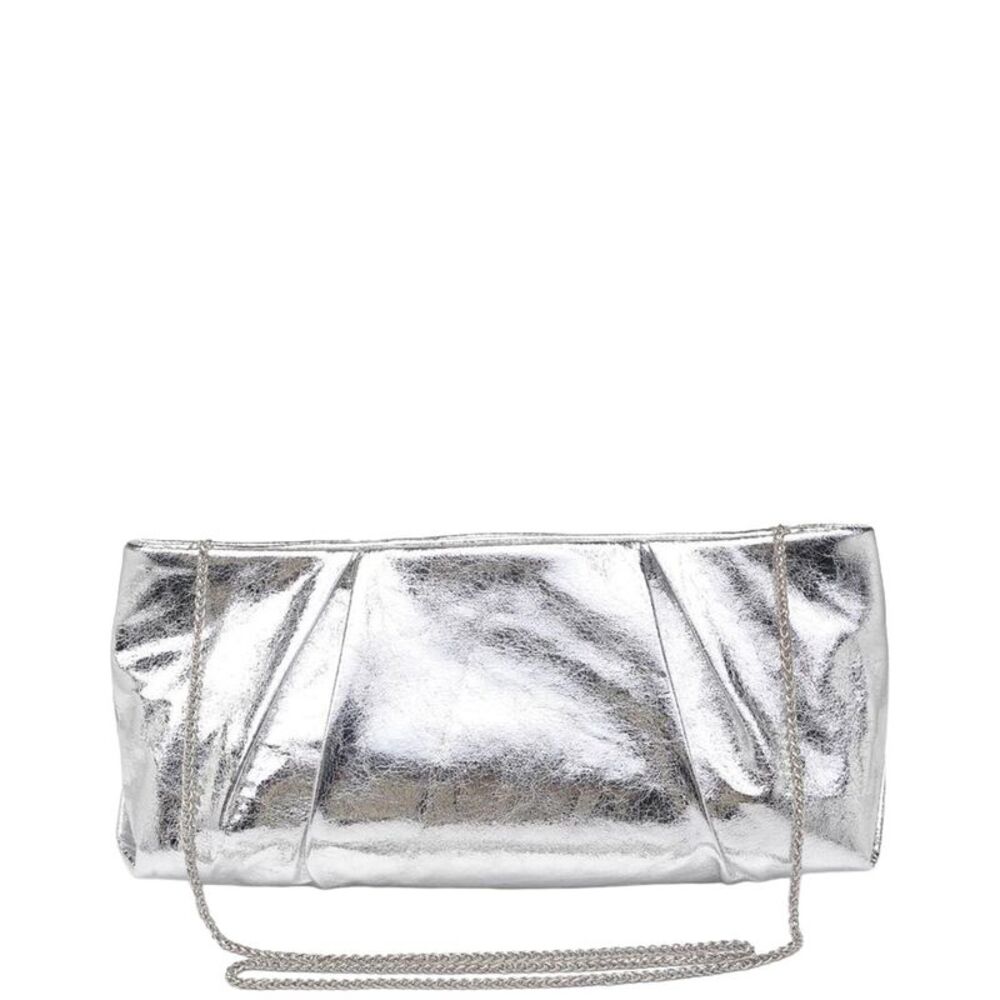 Urban Expressions Franny Clutch, Silver